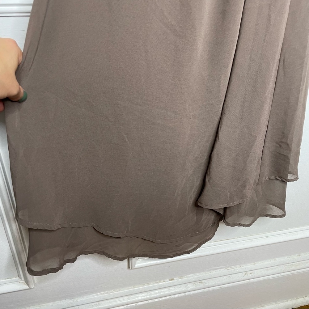 Miilla Brown Smock Dress Womens M - Picture 4 of 9